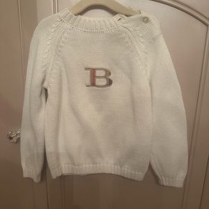 Burberry toddler sweater size 3yr